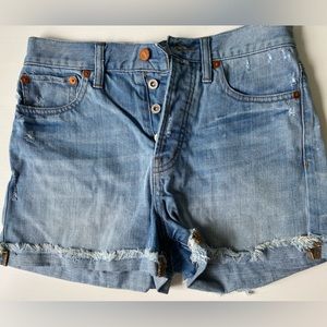 Madewell Jean denim shorts